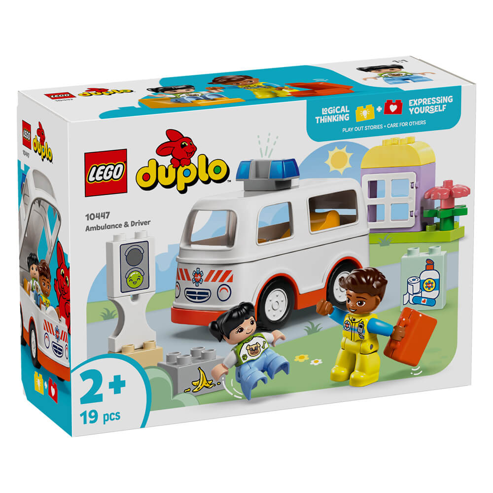 Lego Duplo Ambulance & Driver Educational Toys 10447